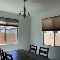 Dining Room Table And 4 Matching Chairs