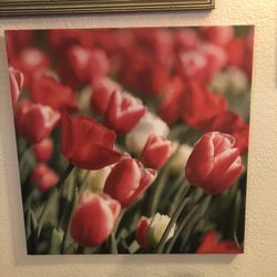 Wild Flowers Art On Canva