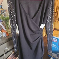 Bodycon Dress Sz Large New With Tags 