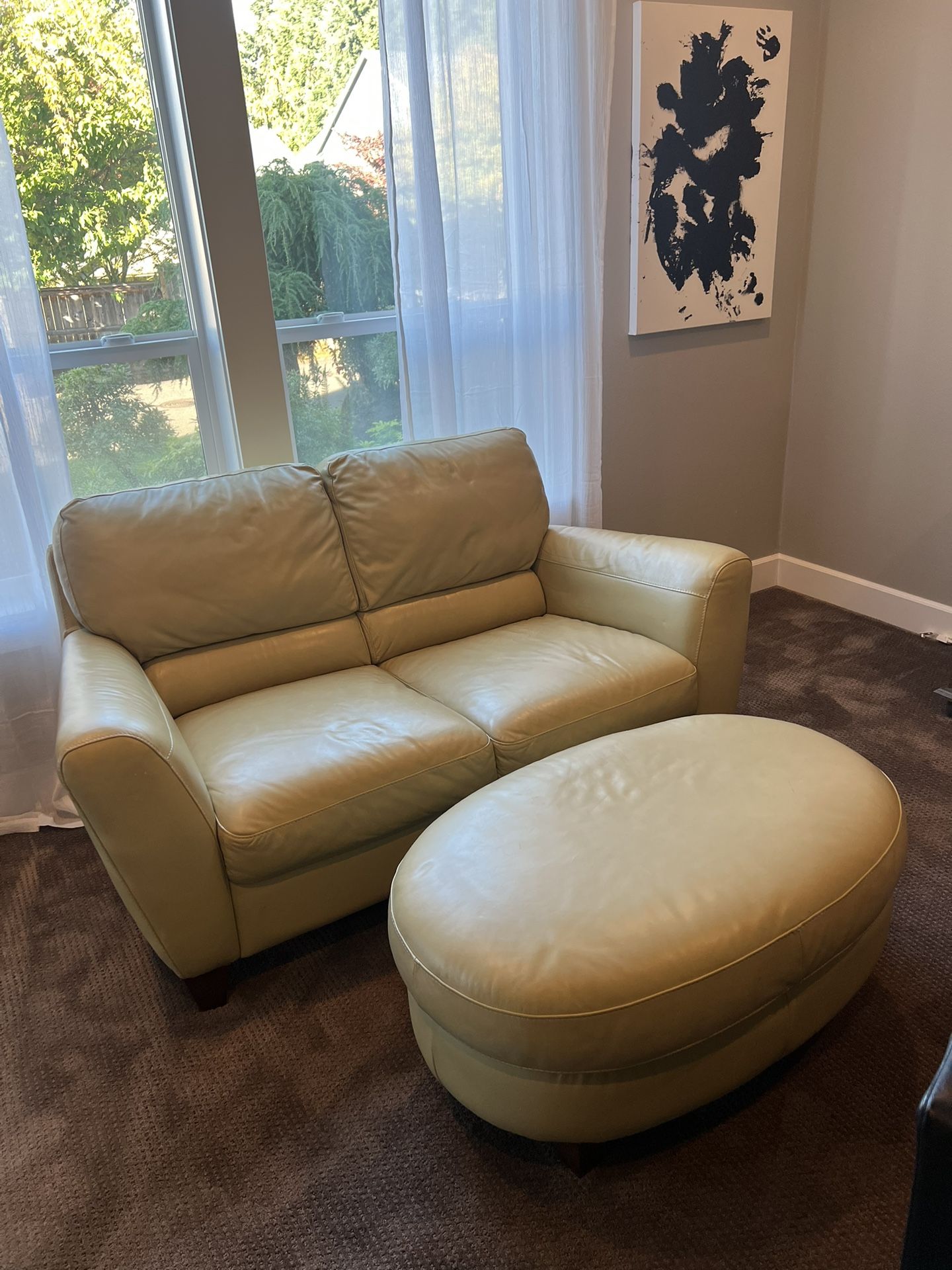 Macy’s Loveseat And Ottoman