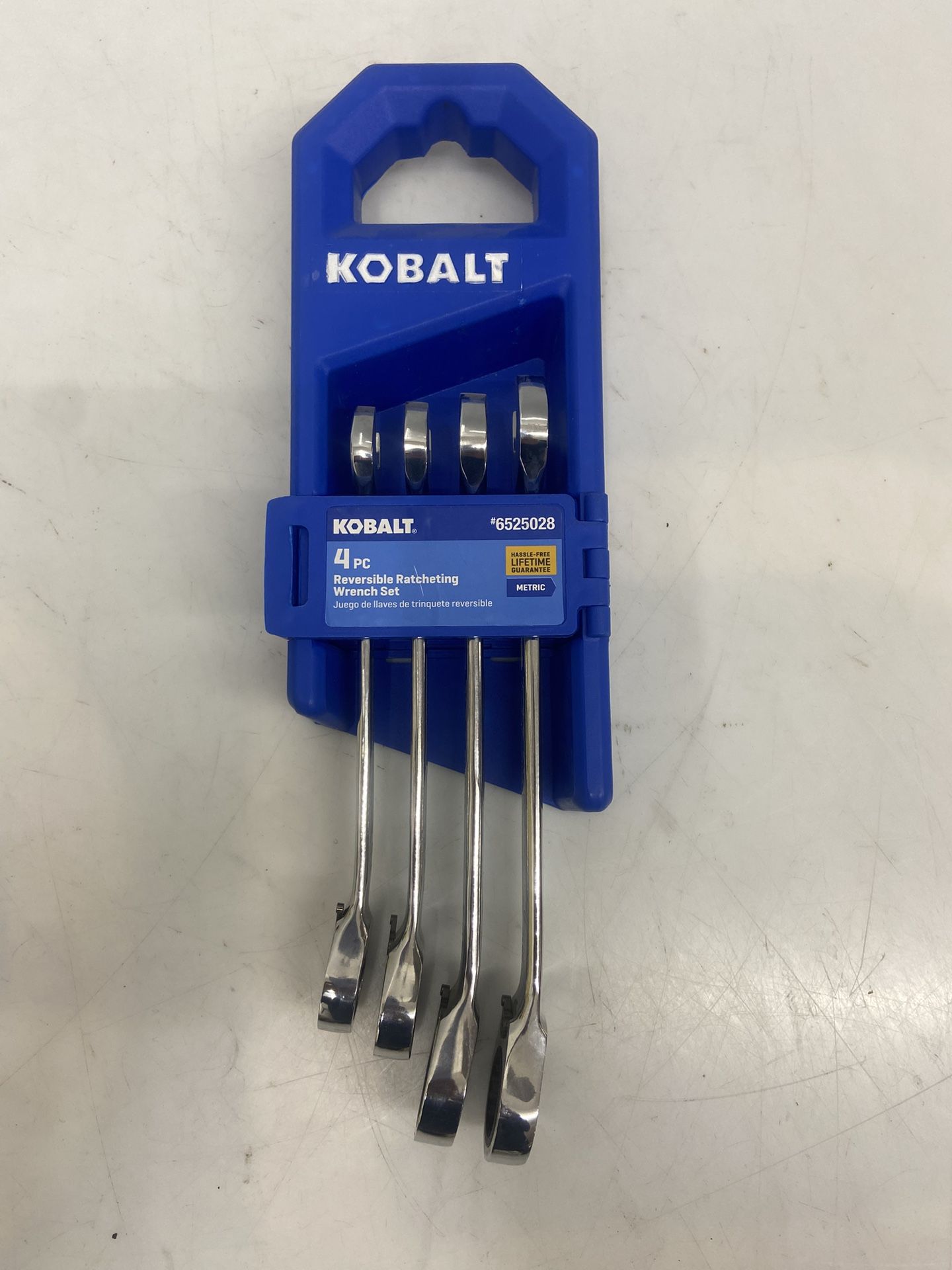 Kobalt 4pc Ratchet Wrench Set (contact info removed) METRIC Reversible Ratcheting NEW