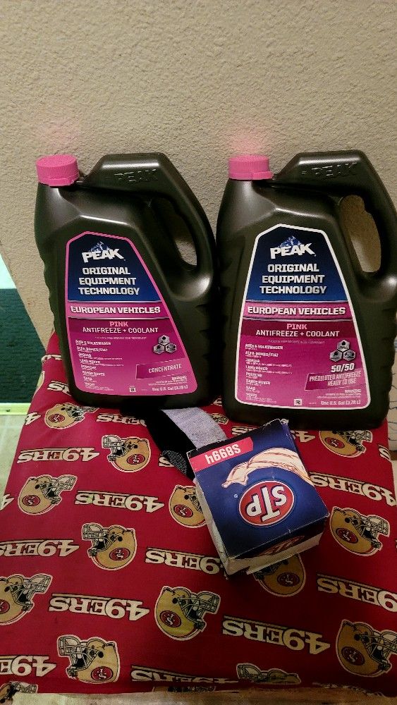 Antifreeze & Oil Filter
