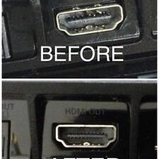 Will Fix BROKEN HDMI PORT VIDEO GAME CONSOLE