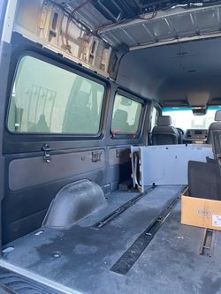 Sprinter van, Selling, floor, and wall