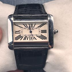 Ladies / unisex Cartier Divan stainless watch