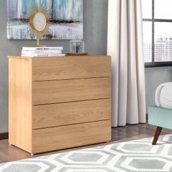 4-Drawer Dresser - Like New, Modern & Spacious!