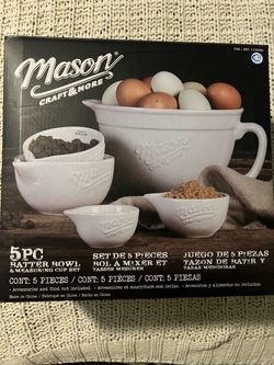 Mason Craft & More 5-Piece Batter Bowl Set