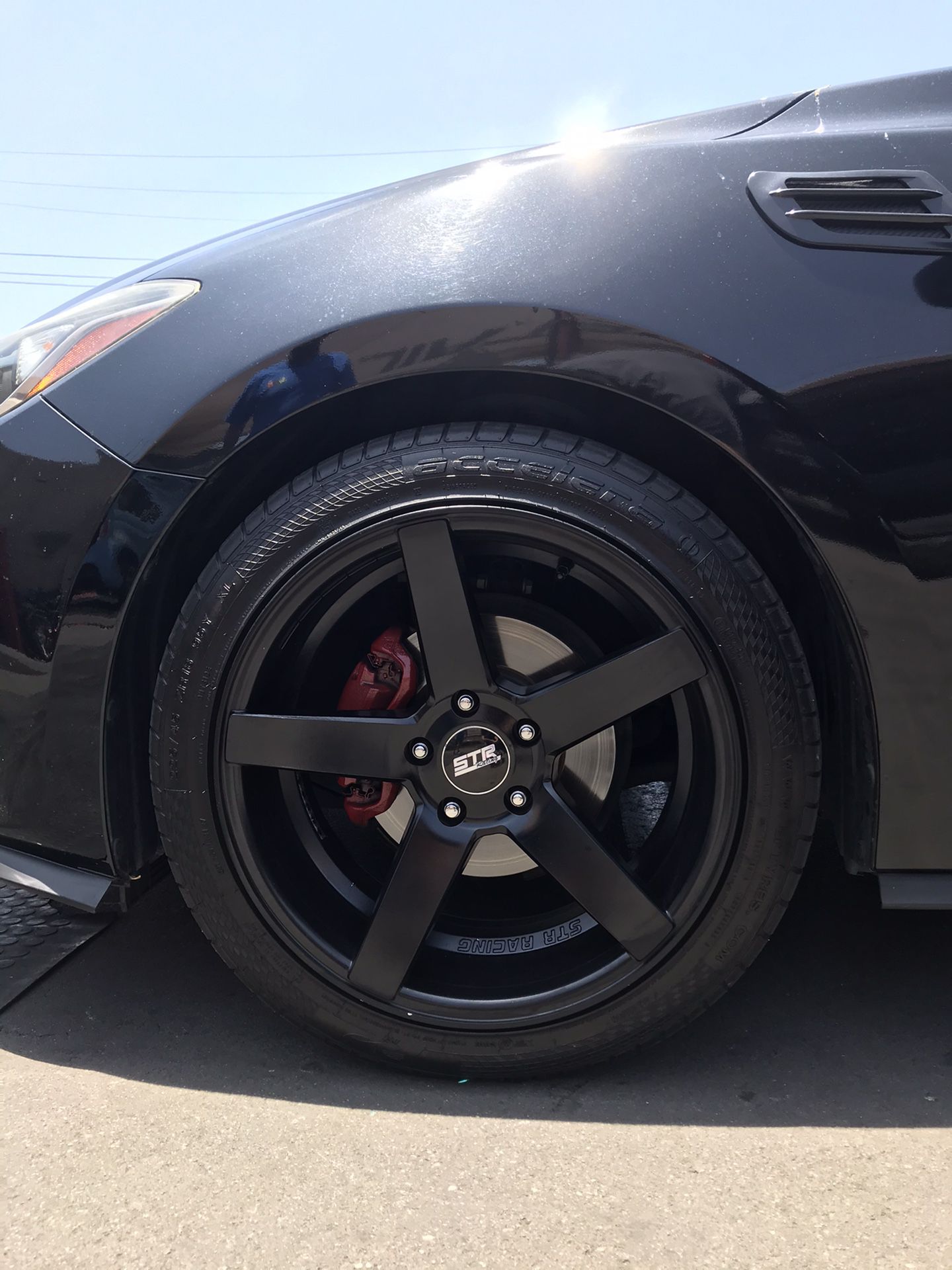 STR RIMS with tires