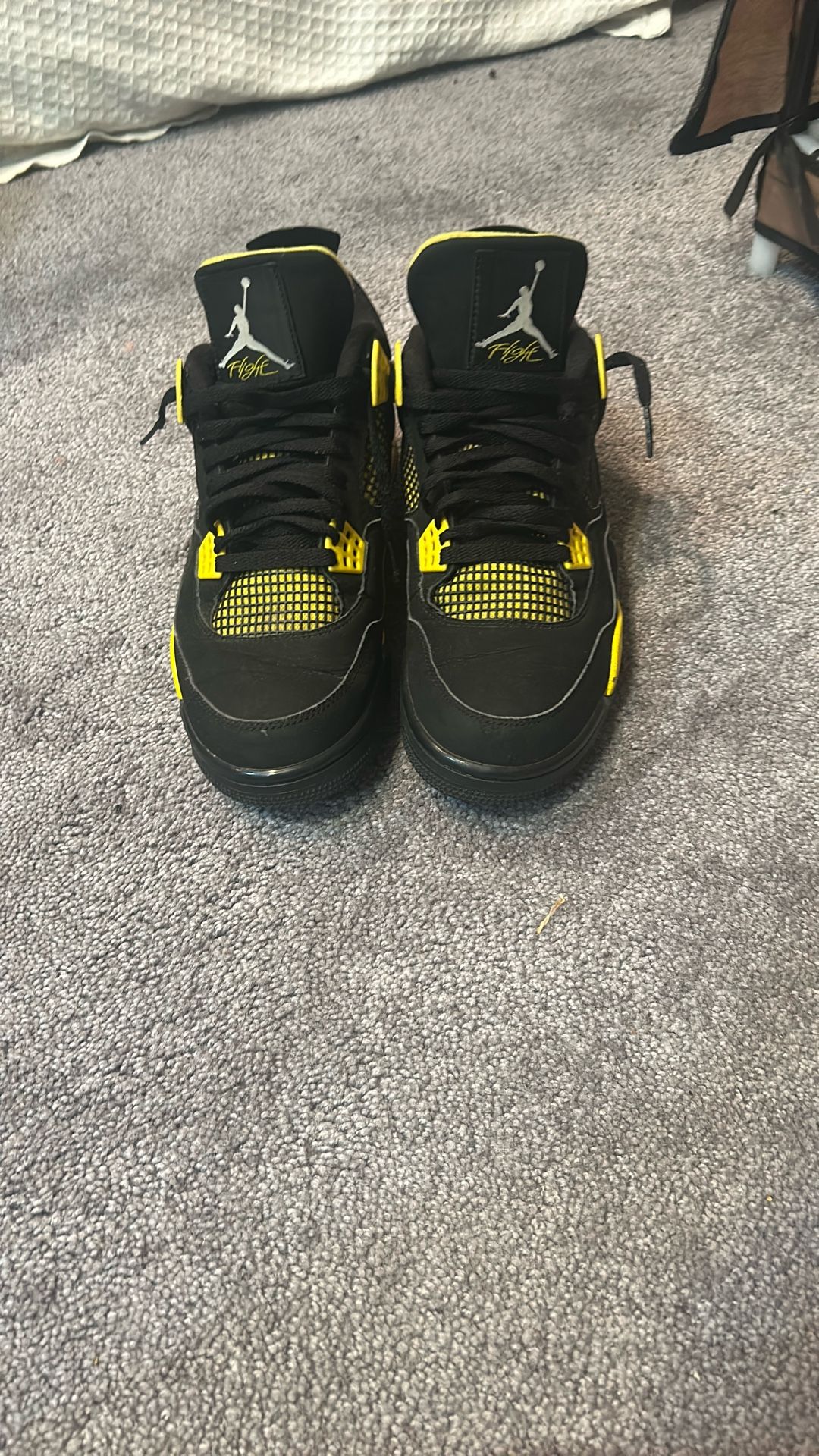 2012 Jordan 4 Yellow Thunders
