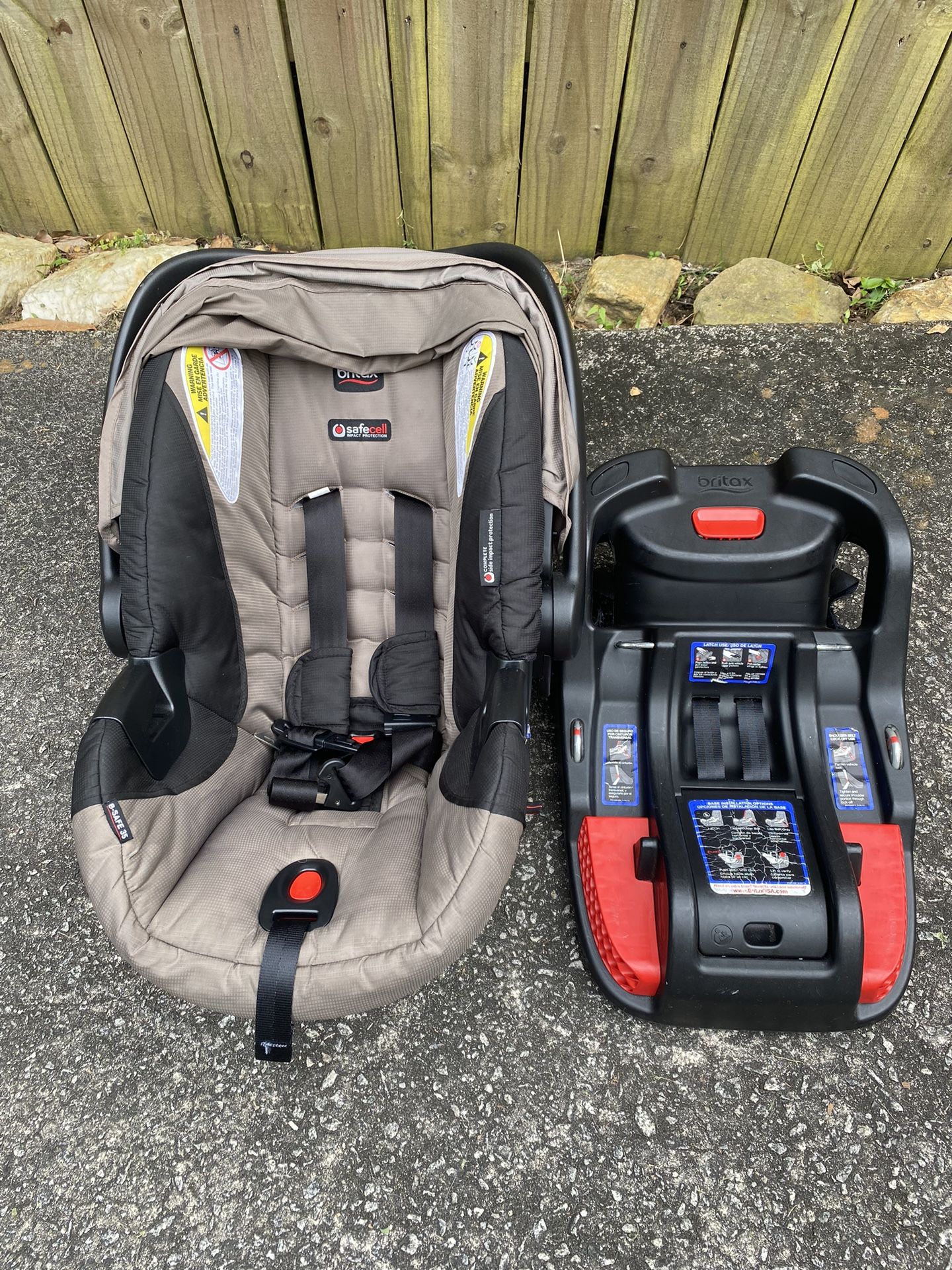 Britax Infant Car Seat With Base