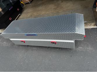 WEATHER GUARD 127-0-04 Crossover Toll Box; Single Lid; Clear; Aluminum; 20 In Length x 72 In Width x 18 In Height #2