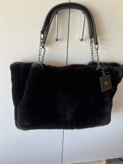 House of Harlow 1069 Faux Fur Purse