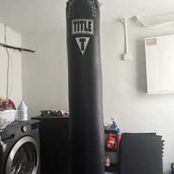 TITLE Boxing Premier Leather Thai Heavy Bag 2.0