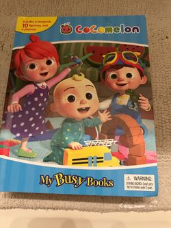 CoComelon Busy Book Playset