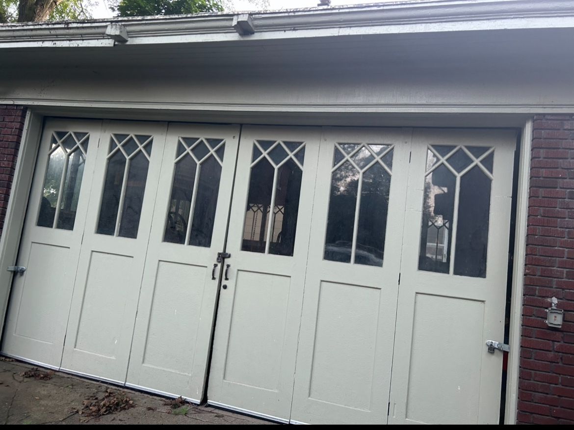 100 Year Old Vintage Garage Doors