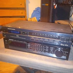 Marantz legacy tuner and Kenwood jac 207 preamplifier both work great 100 bucks