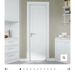 Slab Door Or Prehung Door With Solid Wood 