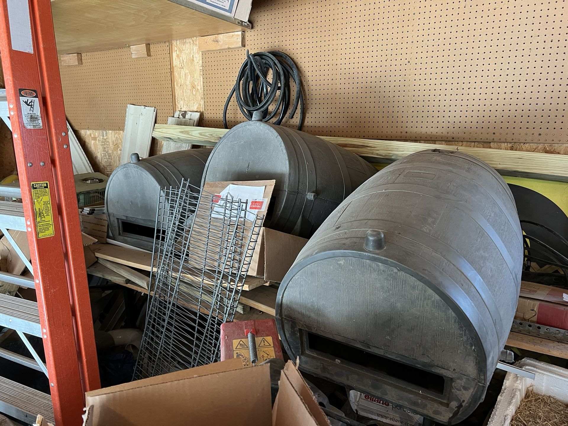 3 Polyurethane Large, Rain Barrels