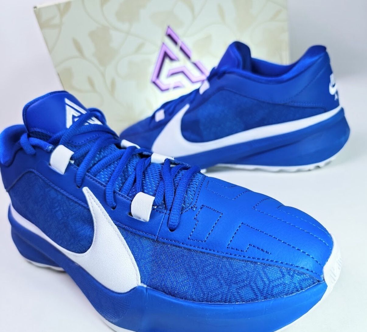 Nike Air Zoom Freak 5 TB Blue Royal Game Size 9, & 10, &  9/5 , & 11