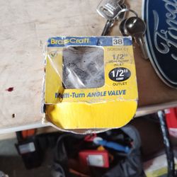 Half Inch Multi-turn Angle Valve