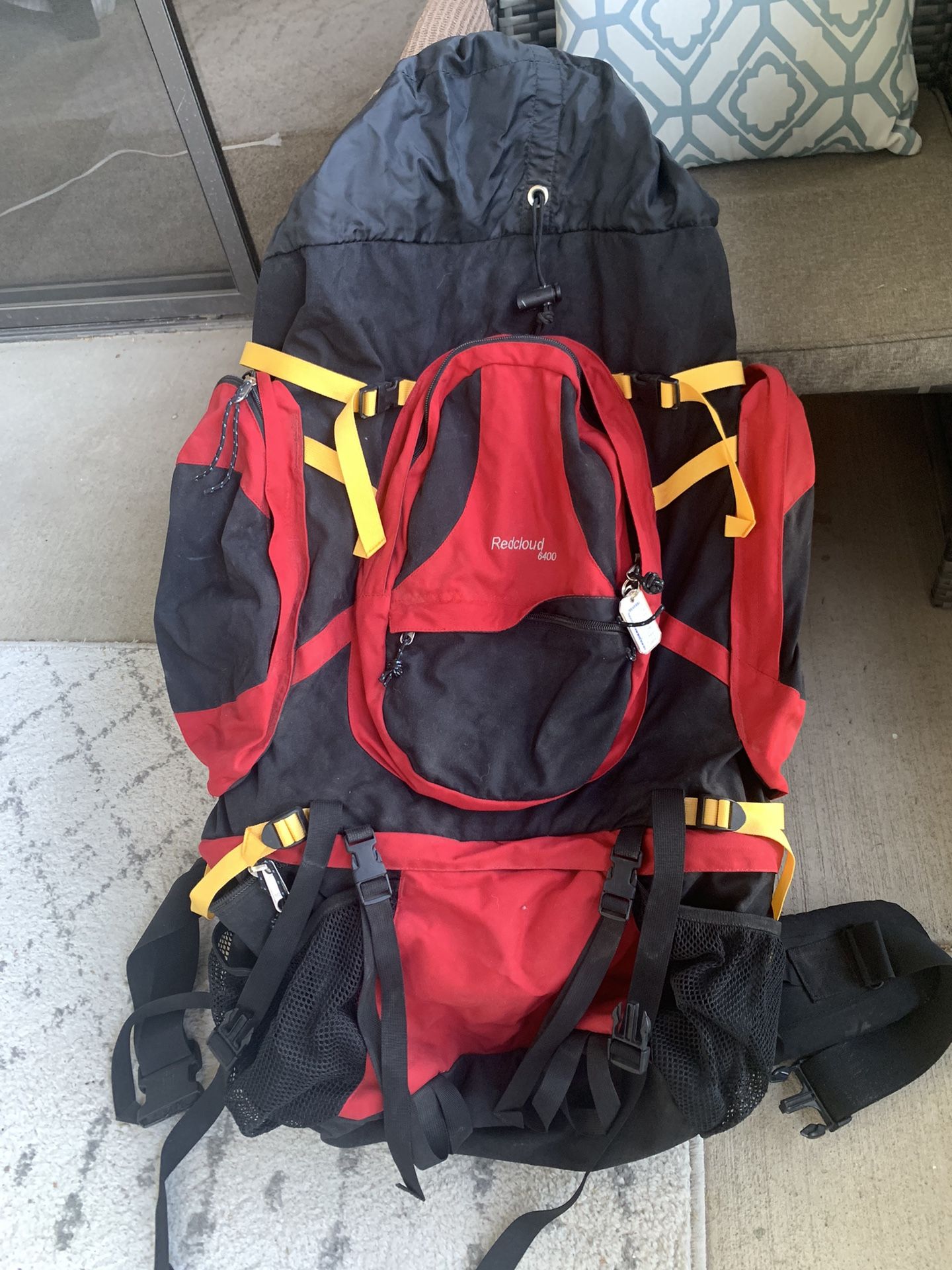 Kelty Red Cloud 6400 Internal Frame Backpack Pack 105 Liter Hiking Camping EUC