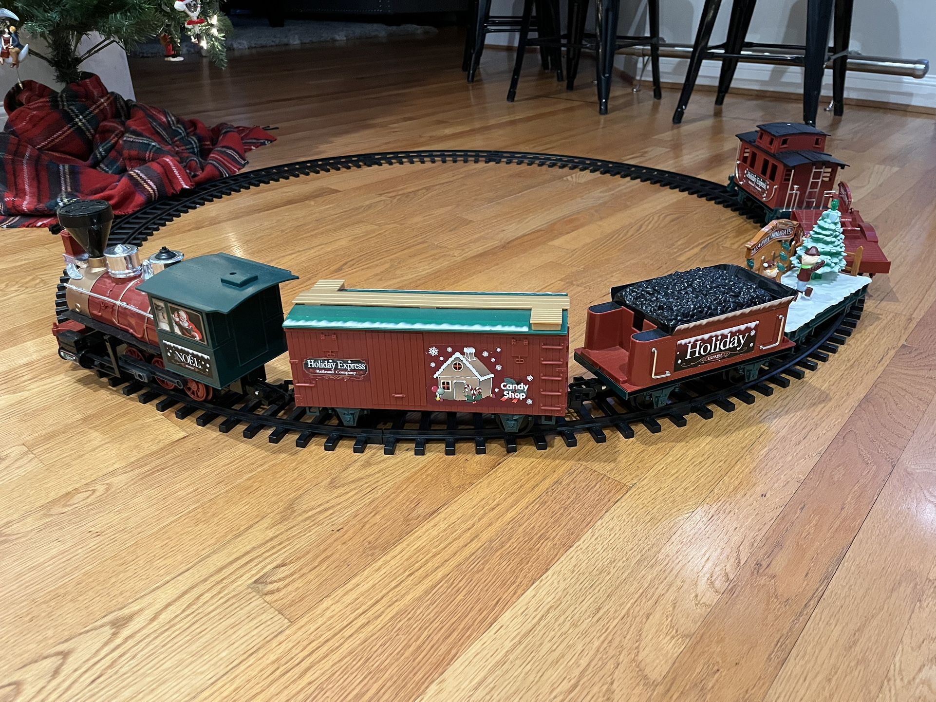 Christmas Holiday Train Set North Pole Express