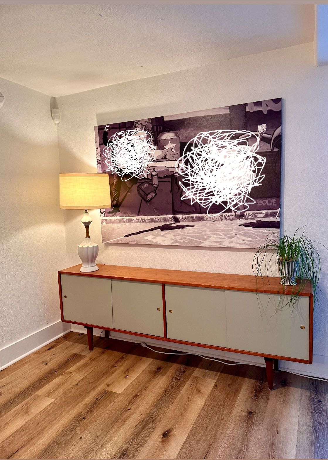 MCM  Credenza Storage Cabinet