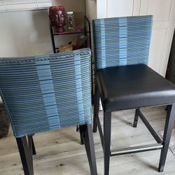 SET OF 2 Barstool Or Table Chairs