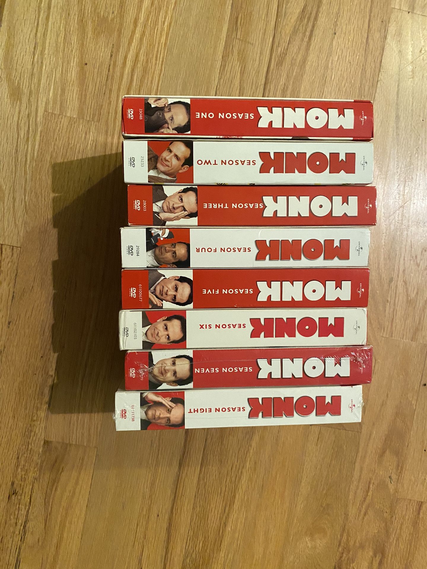 Monk DVD Complete Series 1-8