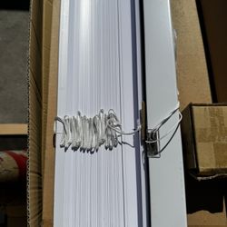 White 2” Deluxe Vinyl Horizontal Blind