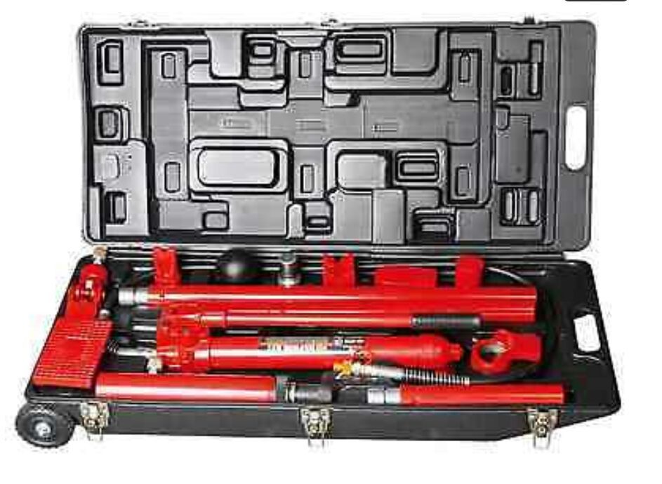 Pittsburgh 8,000 lb capacity heavy duty hydraulic equipment kit.