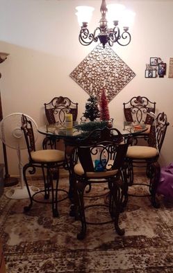 Dining Counter Height  table set