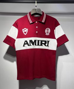 Amiri red polo