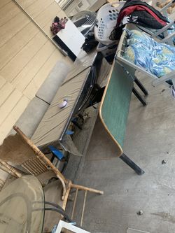 Benches From Restaurant 