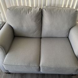 Light Grey Loveseat