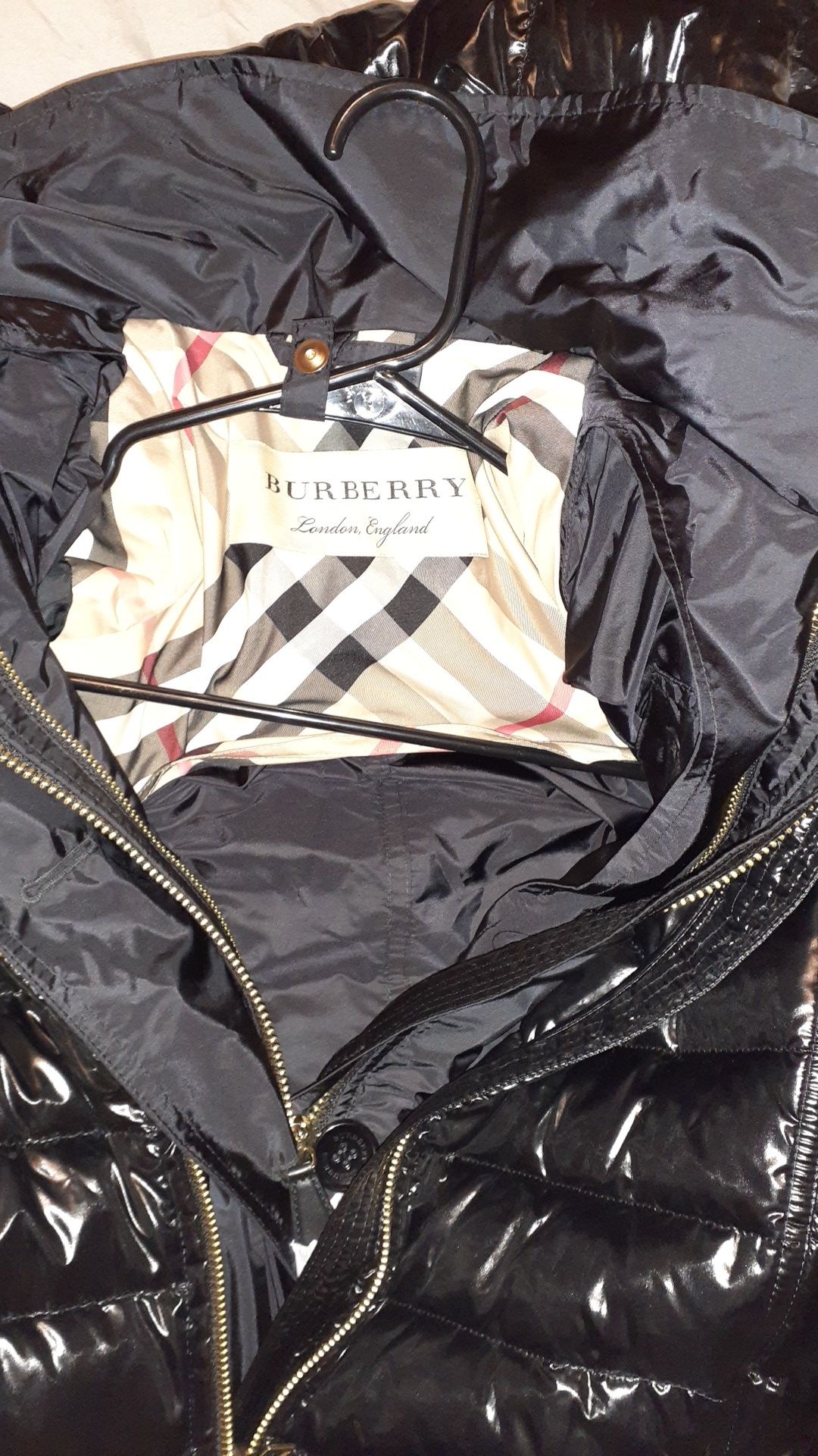 Burberry coat in a small