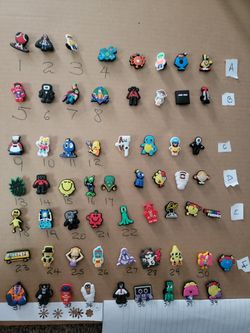 Any 4 Shoes Charms For Crocs Or Clogs 