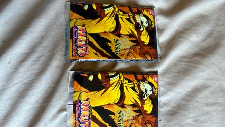 “The course of the sand booster series” Naruto packs unopened
