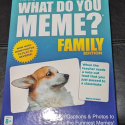 What Do You Meme? Family Edition