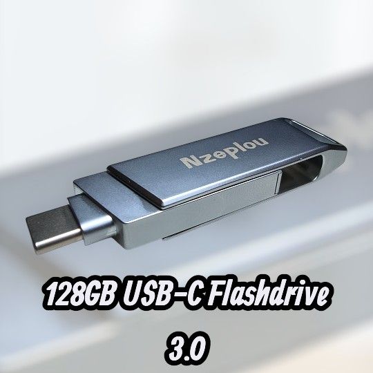Nzeplou 128GB USB-C Flashdrive 3.0