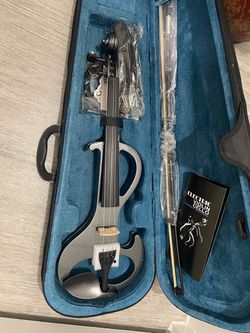 KINGLOS SILENT ELECTRIC VIOLIN/CELIO 4/4 SIZE “ NEW”
