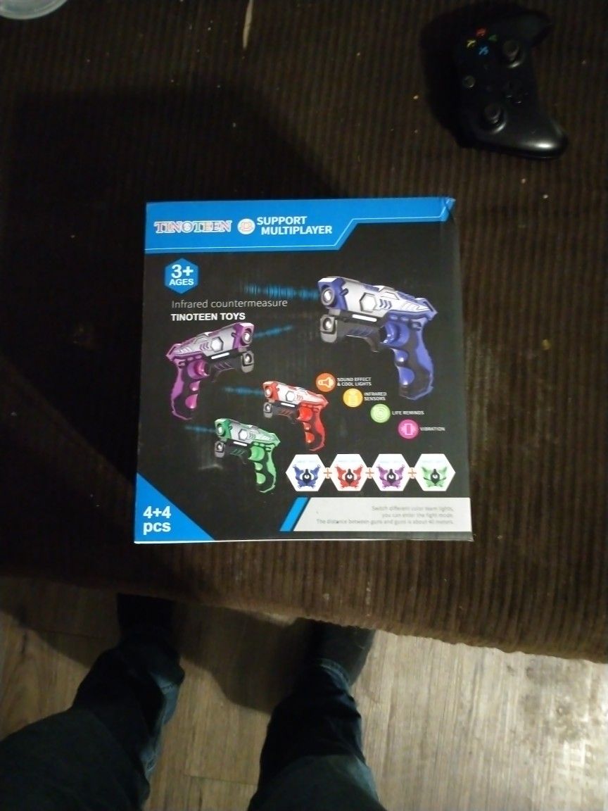 Laser Tag Set Still In Box