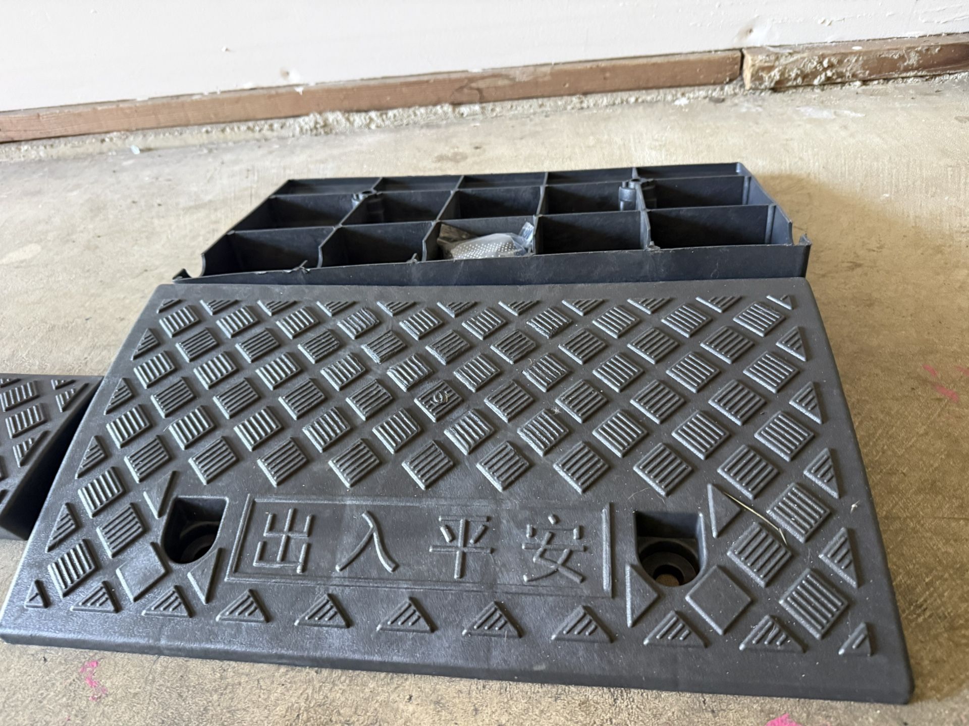 Driveway Bumps Hard Plastic $40