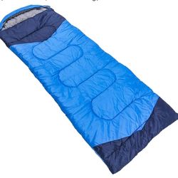 Zweby Comfy Sleeping Bag Camping Sleeping Bag for Adults Portable Lightweight Backpacking Indoor & Outdoor Use (Color : Blue, Size : 1.95kg) open box 