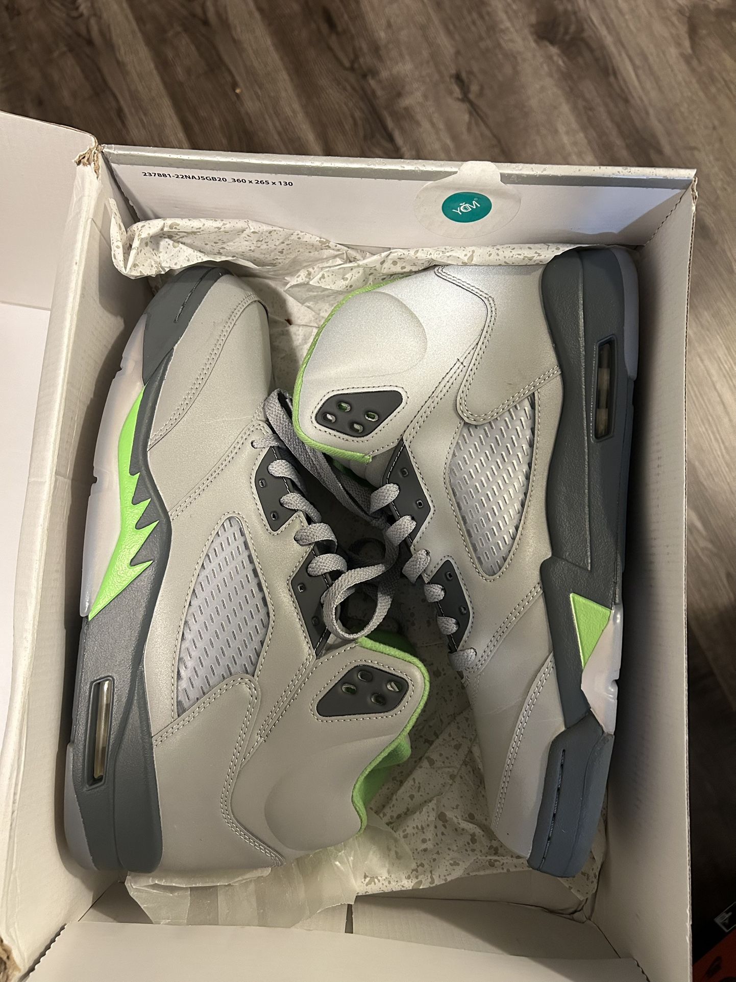 Jordan 5 Green Bean