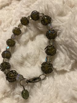 Handmade beaded bracelets fits 7 inch wrist $10