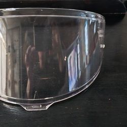 Shoei RF1400 Clear Visor Brand New NEVER Mounted On A Helmet  Still Has Protective Plastic On It 