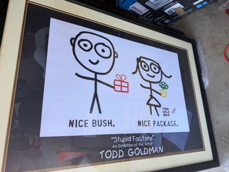 Todd Goldman signed litho