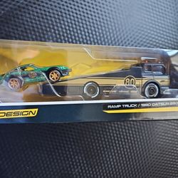 JDM 1980 Datsun 280 ZX S130 Ramp Truck Transport Maisto Design 