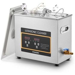 ✨Ultrasonic Cleaner 6.5L – Stainless Steel, Heater & Timer! 🧼🕰️